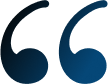 Quotation marks icon representing client testimonials or reviews for dental practice